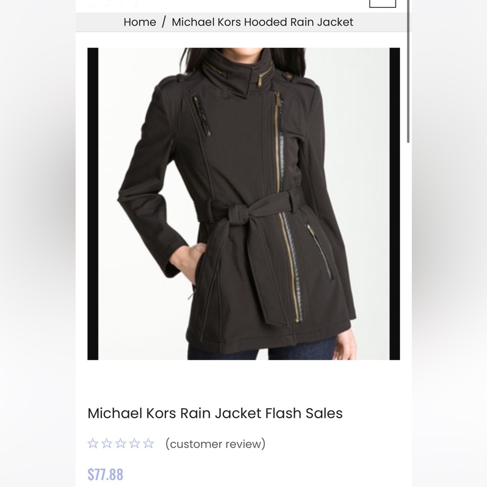 Black Belted Women's Jacket